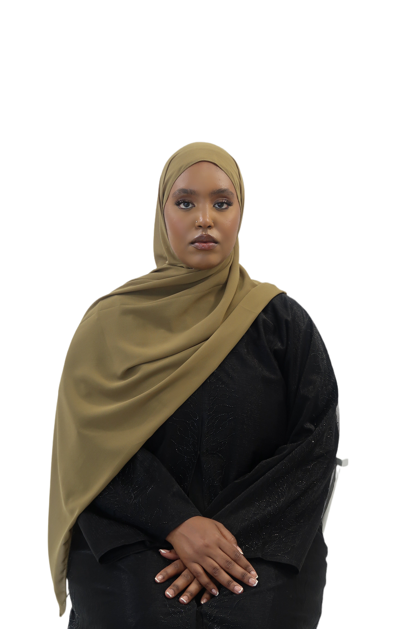 Army Green in Chiffon