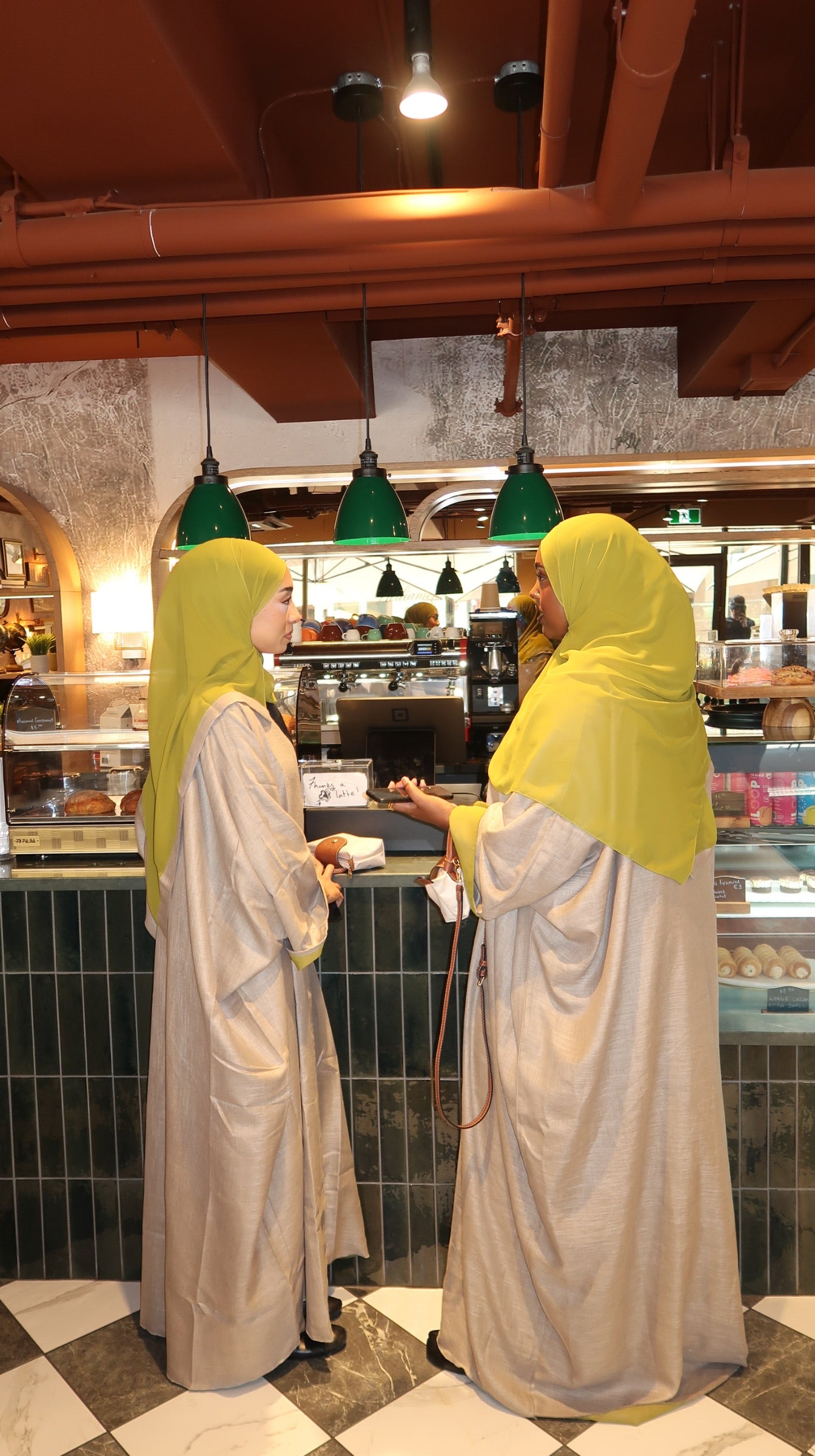 2-1 Linen Reversible Abaya
