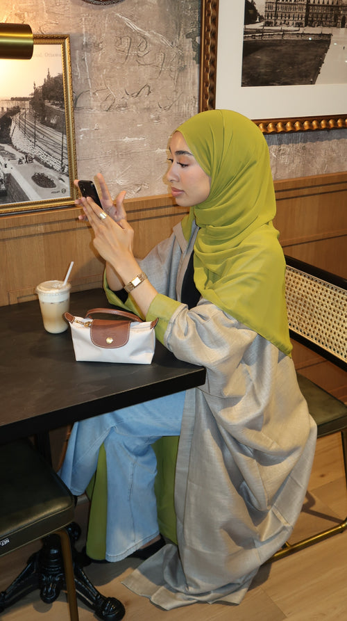 2-1 Linen Reversible Abaya