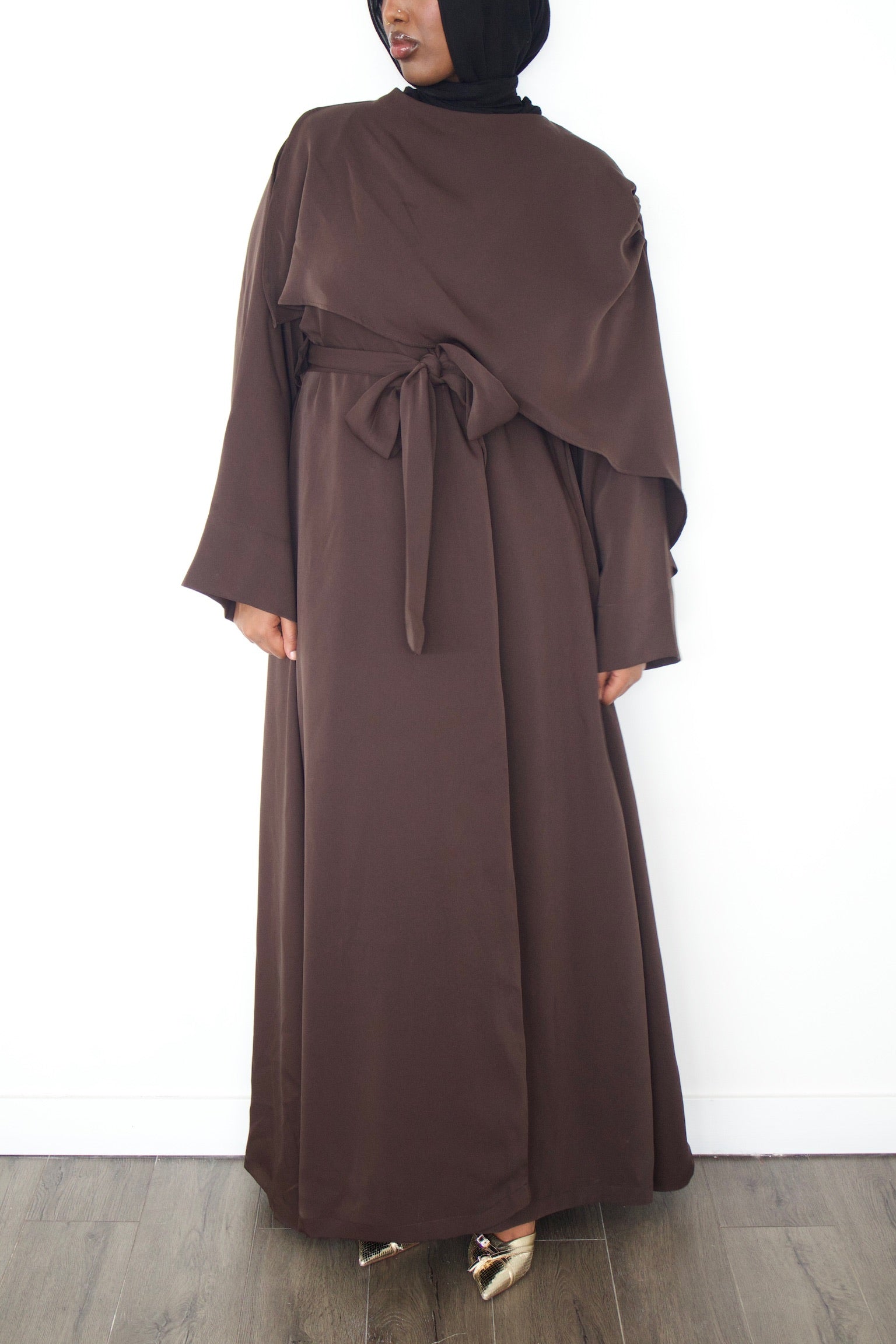 Brown Abaya Scarf