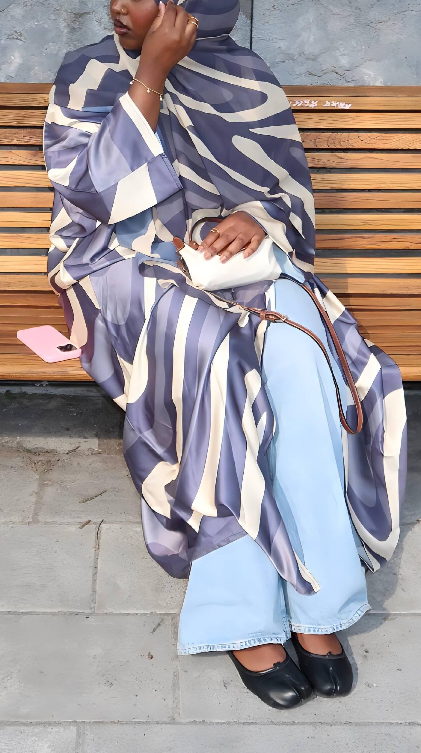 Midnight Wave Abaya